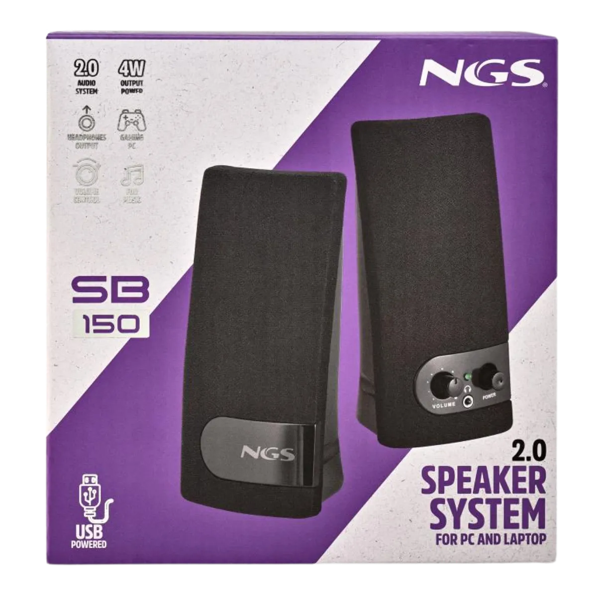 ALTAVOCES NGS SB 10 2.0 USB