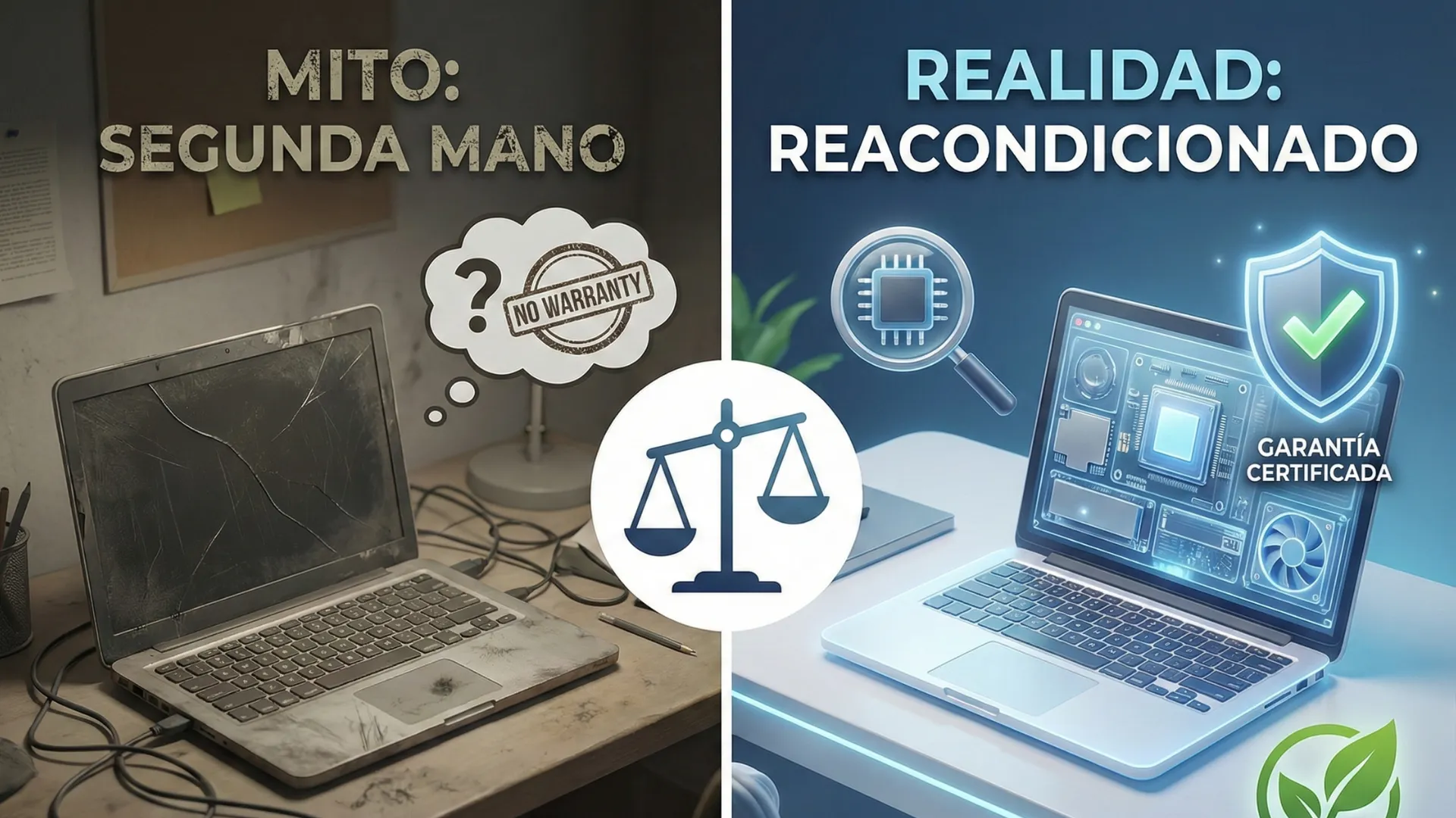 MITO O REALIDAD: ¿ES SEGURO COMPRAR TECNOLOGÍA REACONDICIONADA?