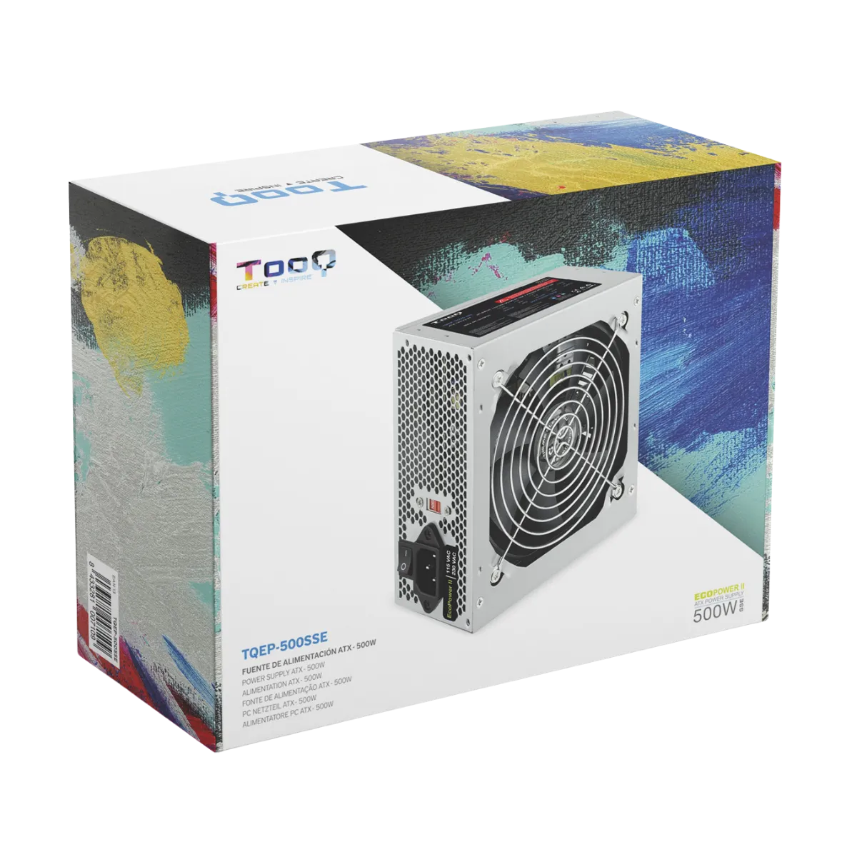 FUENTE ALIMENTACIÓN TOOQ EP-II TQEP-550SP 550W